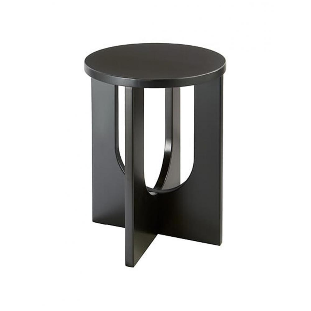 Βοηθητικό τραπέζι μαύρο MDF 40x50,5 cm Plastona 07.206046B