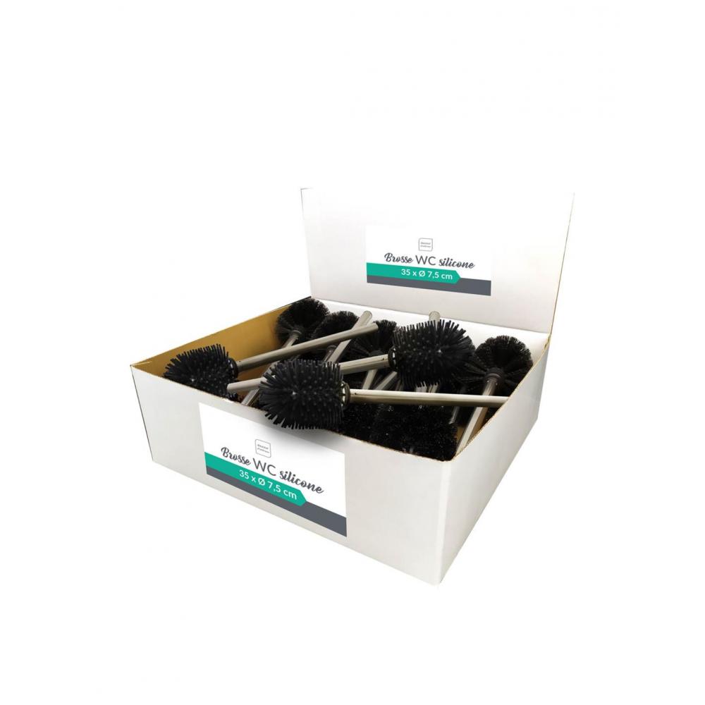 Βουρτσάκι τουαλέτας σιλικόνης 7,5x35cm Plastona 027.1802150