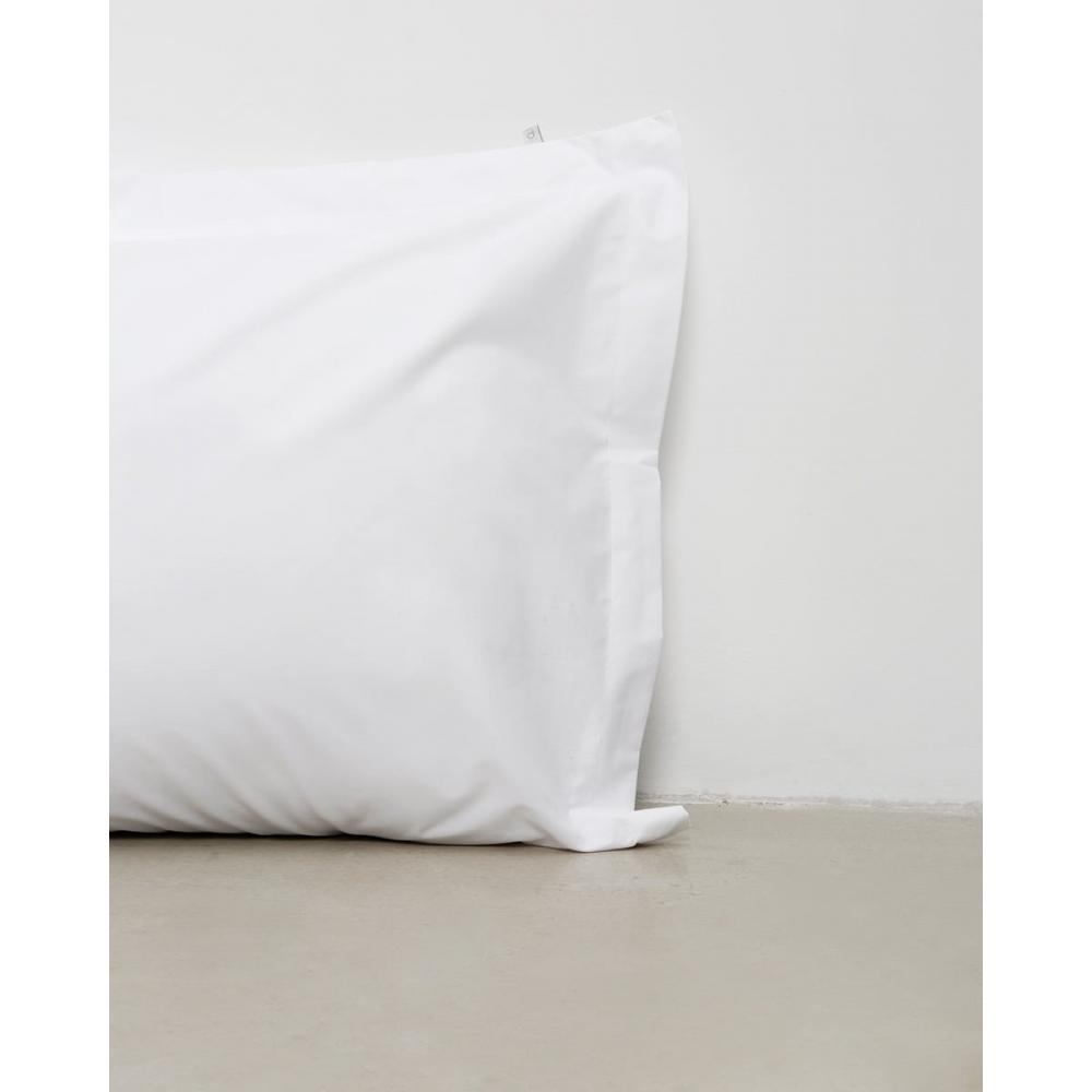 Λευκή Oxford Ξενοδοχειακή Μαξιλαροθήκη Bungalow 52x72+5cm 52x72 5cm Άσπρο Pennie 212557-01