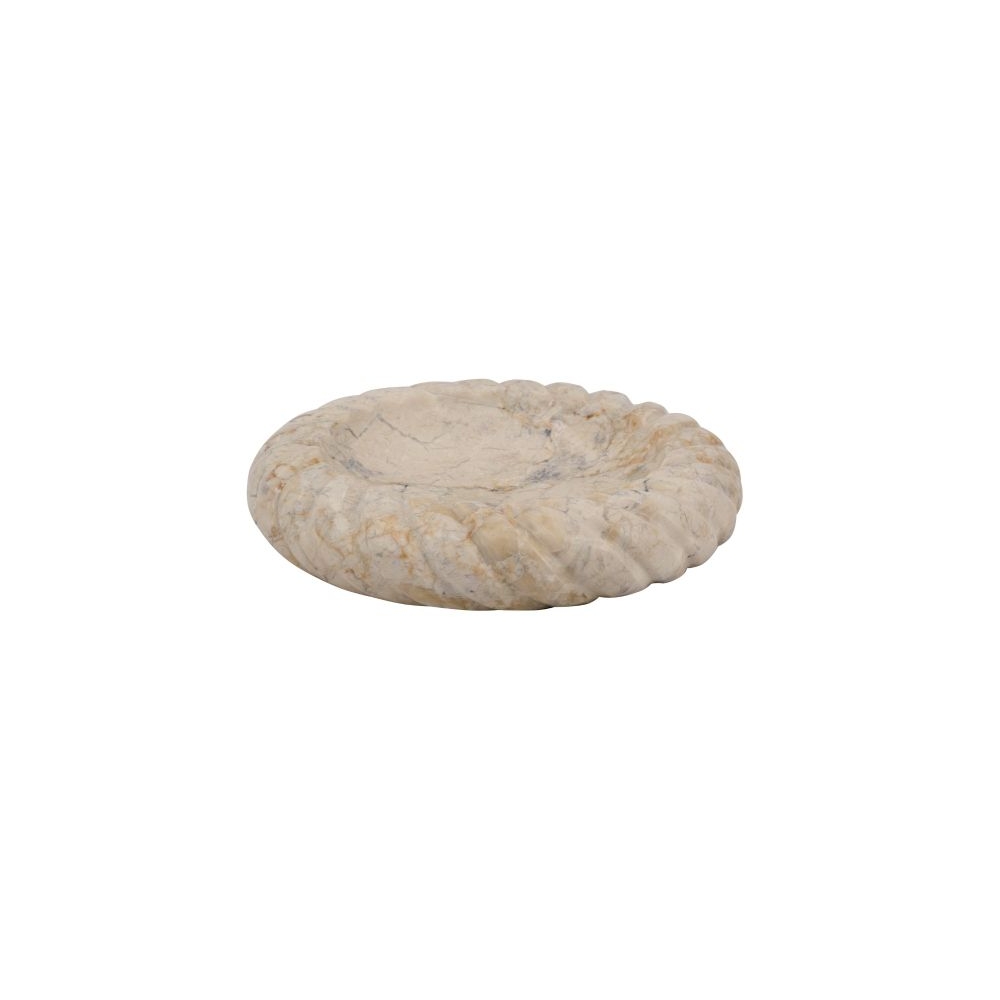 Artekko Marble Μπεζ Μαρμάρινη Πιατέλα (21.6x21.6x5)cm Artekko C0001