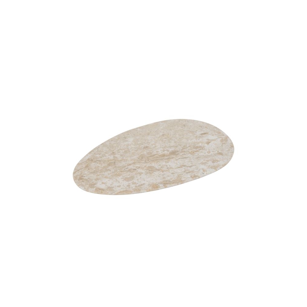 Artekko Marble Μπεζ Μαρμάρινη Πιατέλα (30x17x1)cm Artekko C5462