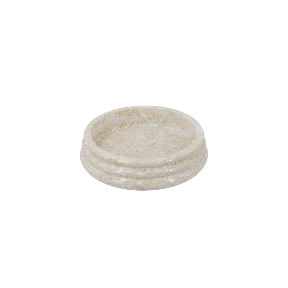 Artekko Marble Μπεζ Μαρμάρινο Μπολ (22x22x5)cm Artekko C5463