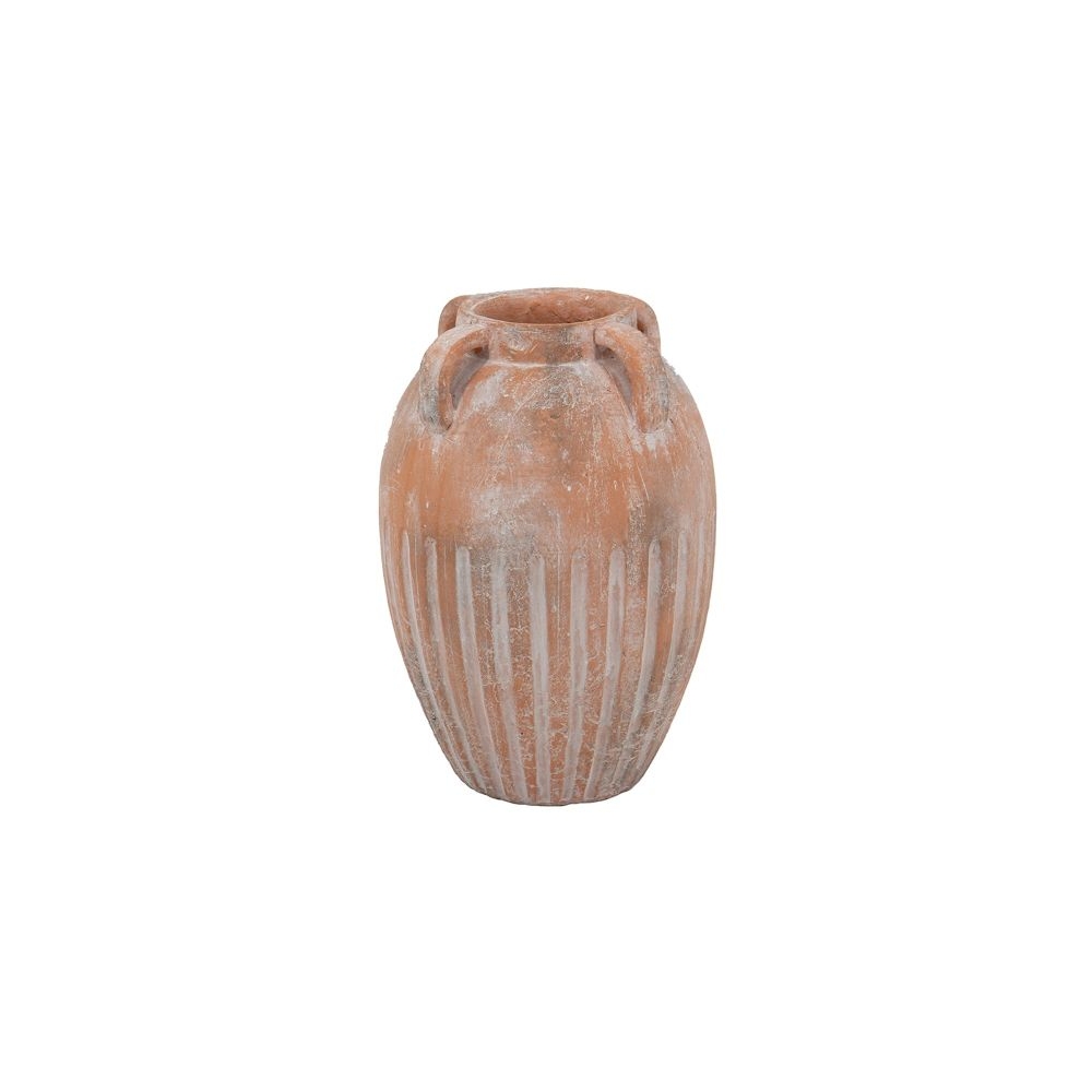 Artekko Candia Βάζο από Τερακότα (25.5x25.5x36)cm Artekko C5495
