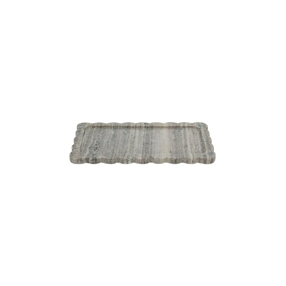 Artekko Marble Γκρι Μαρμάρινος Δίσκος Πλατό (35.5x20x1.8)cm Artekko C8409-DS