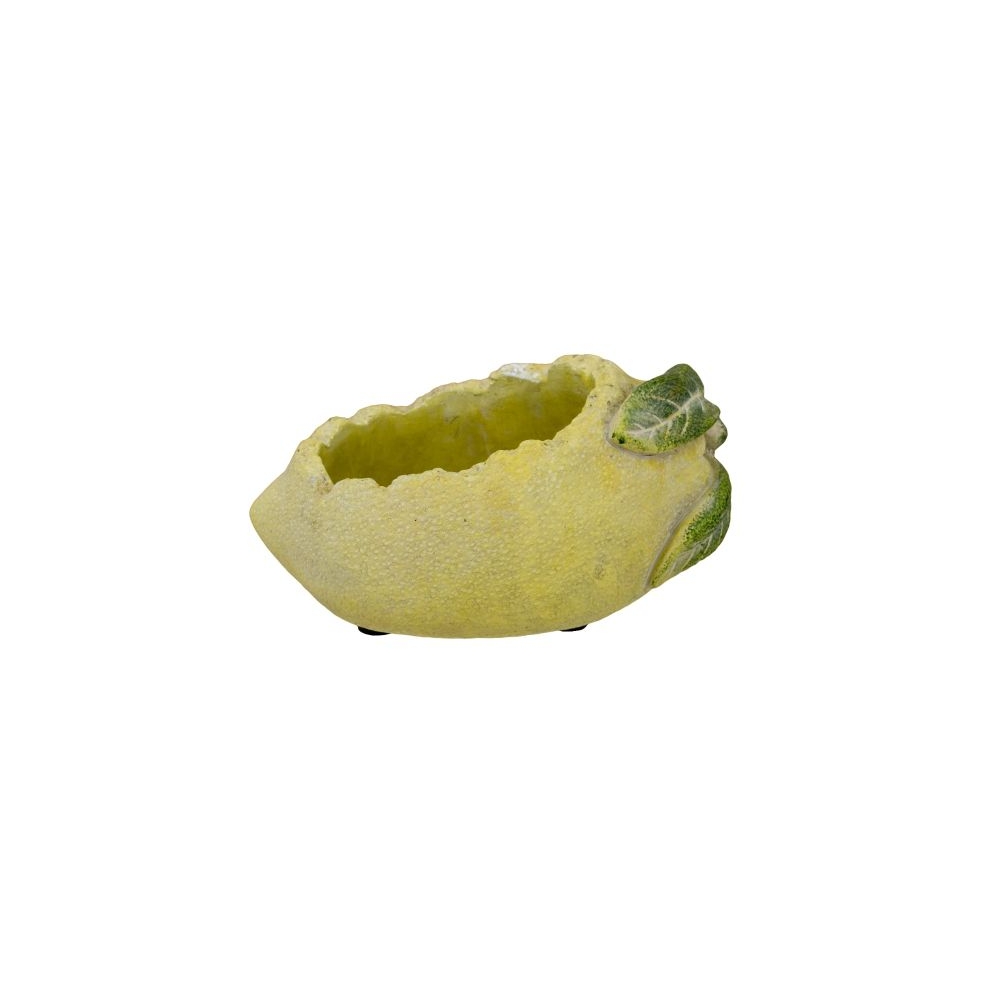 Artekko Lemon Κίτρινο Τσιμεντένιο Κασπώ (18.5x12x10.5)cm Artekko C8503