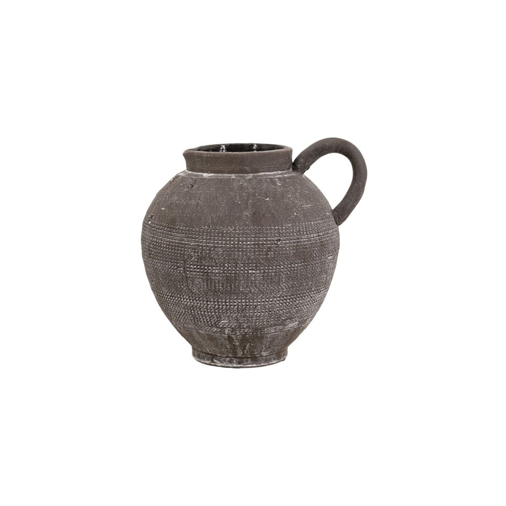 Artekko Antique Κεραμικό Βάζο σε Μαύρη Πατίνα (20.3x17.2x19.2)cm Artekko C8510