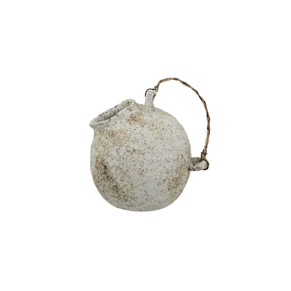 Artekko Antique Κεραμικό Βάζο σε Μπεζ Αποχρώση (25x21x26.2)cm Artekko C8514