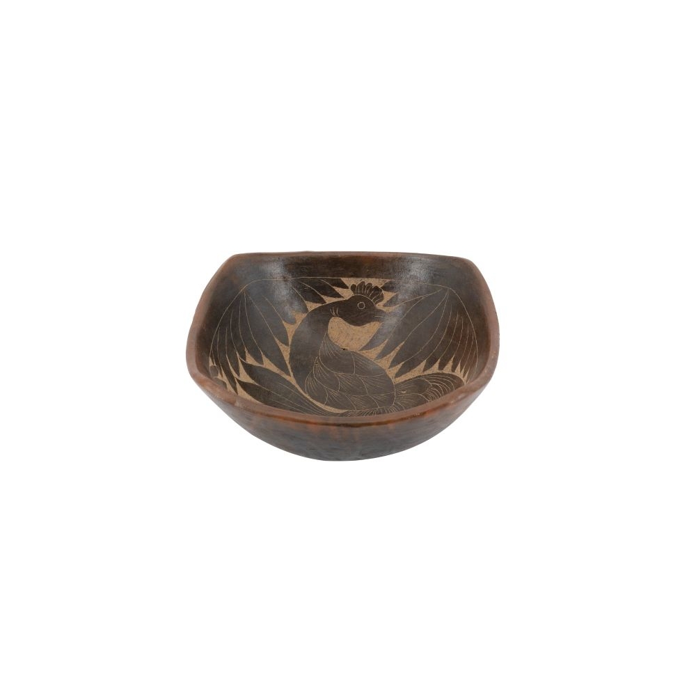 Artekko Antique Μπολ από Τερακότα σε Καφέ Αποχρώσεις (25x25x9)cm Artekko C9279