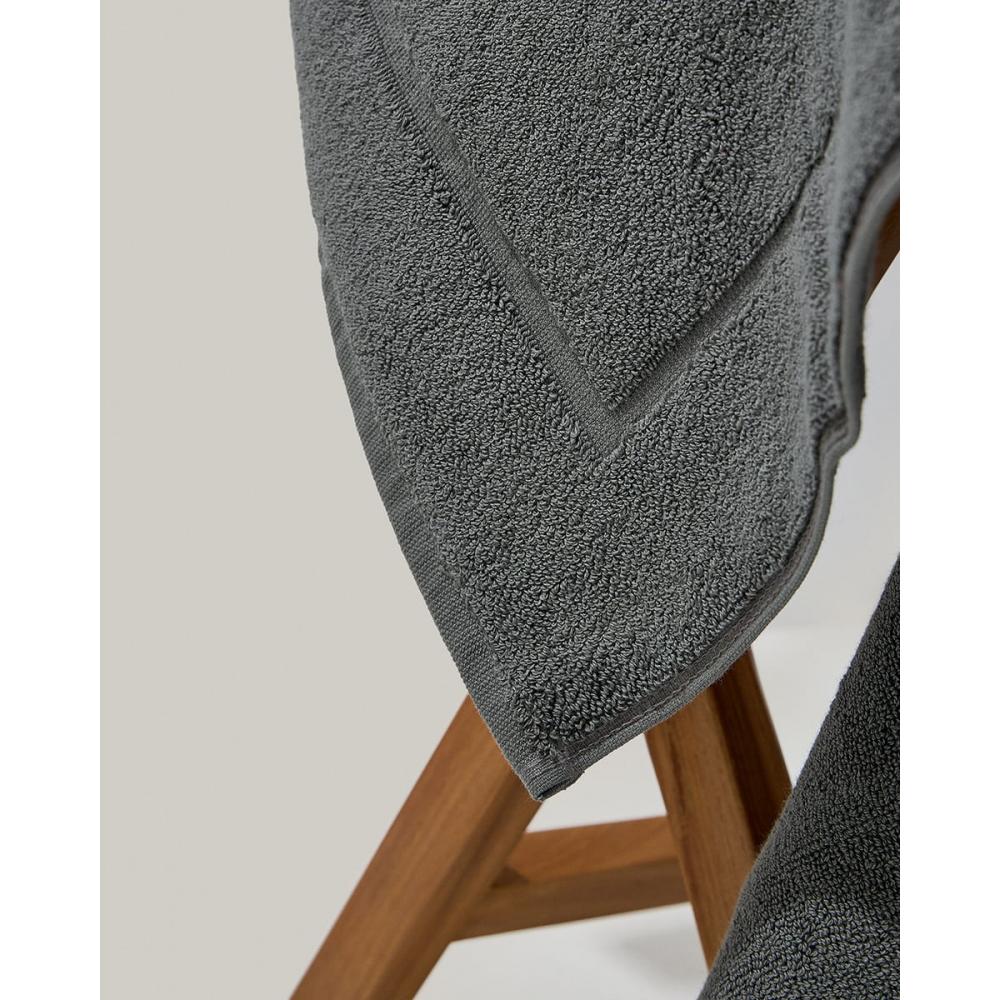 Βαμβακερό Πετσετέ Πατάκι Μπάνιου Capital 850gsm 55x85cm 55x85cm Ανθρακί Pennie 041640-15