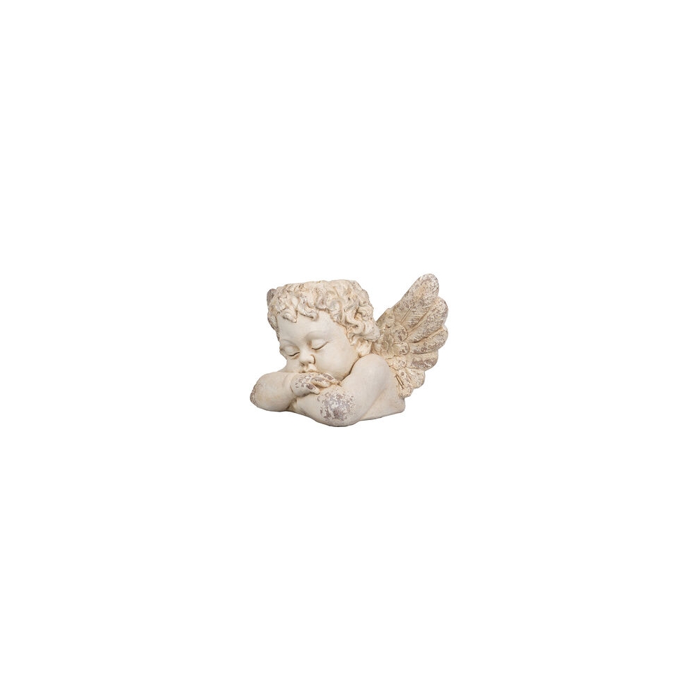 Artekko Cement Κασπώ Αγγελάκι από Μαγνήσιο Λευκό (59x36x36)cm Artekko D77557