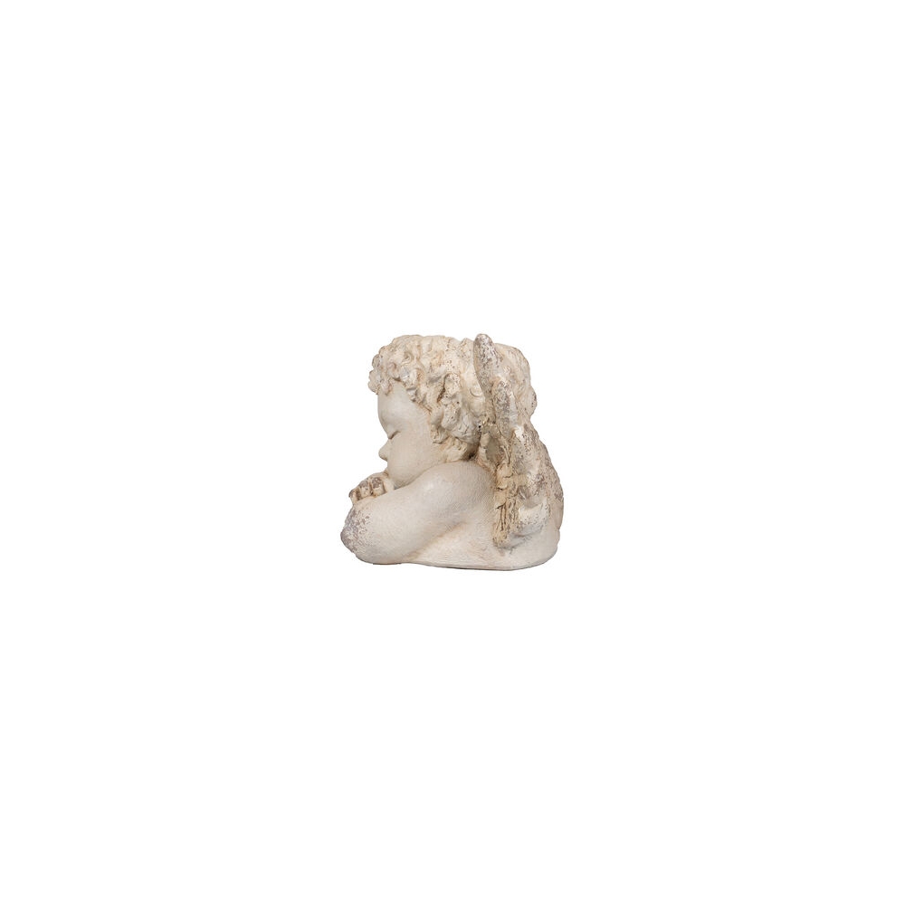 Artekko Cement Κασπώ Αγγελάκι από Μαγνήσιο Λευκό (59x36x36)cm Artekko D77557
