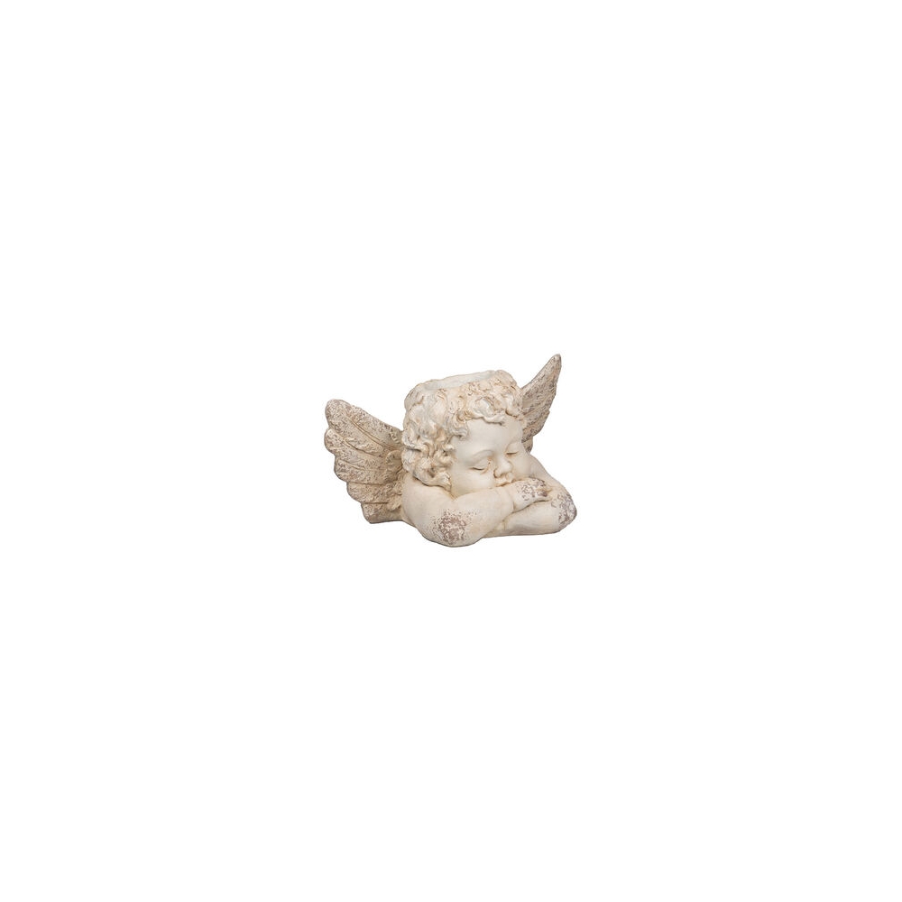 Artekko Cement Κασπώ Αγγελάκι από Μαγνήσιο Λευκό (59x36x36)cm Artekko D77557