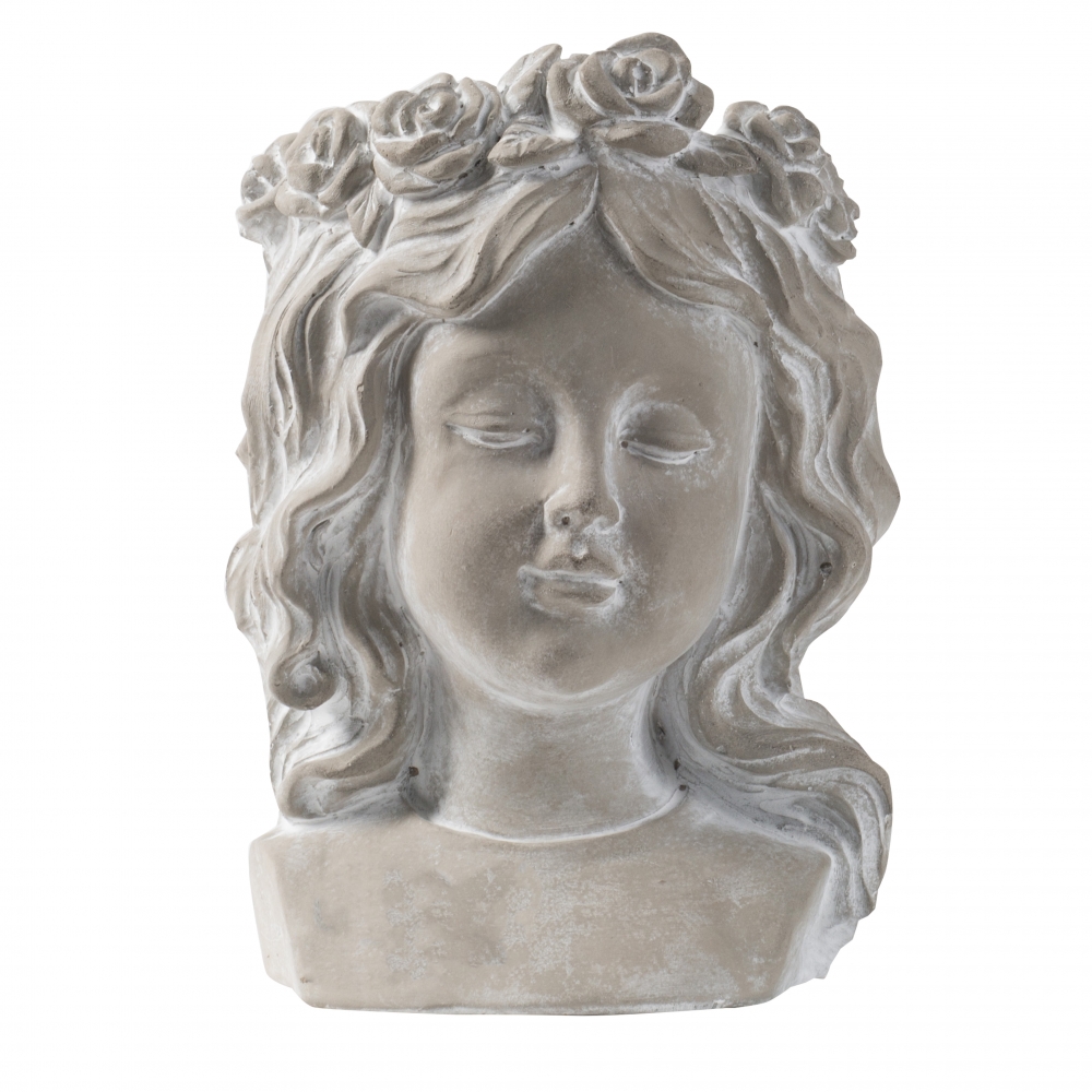 Artekko Cement Γκρι Τσιμεντένιο Κασπώ Τοίχου (16x12x25)cm Artekko D8026