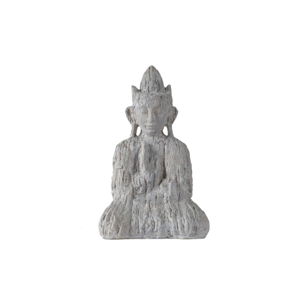 Artekko Buddha Διακοσμητικός πέτρινος εστεμένος Βούδας 15,5x8x23,5cm Artekko D8576