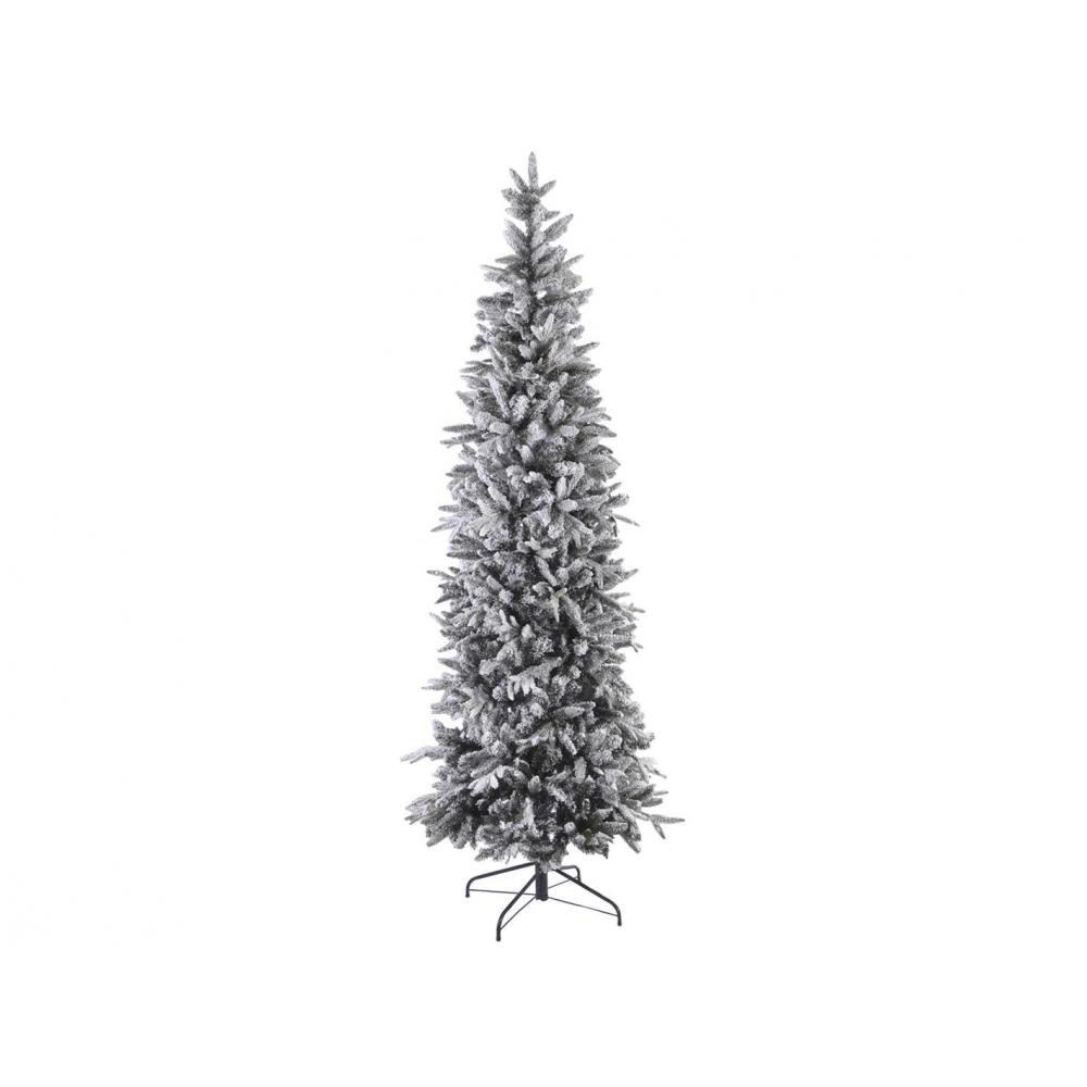 Δεντρo flocked slim MANARAGA 2.4M Plastona 00.11.9780102-1