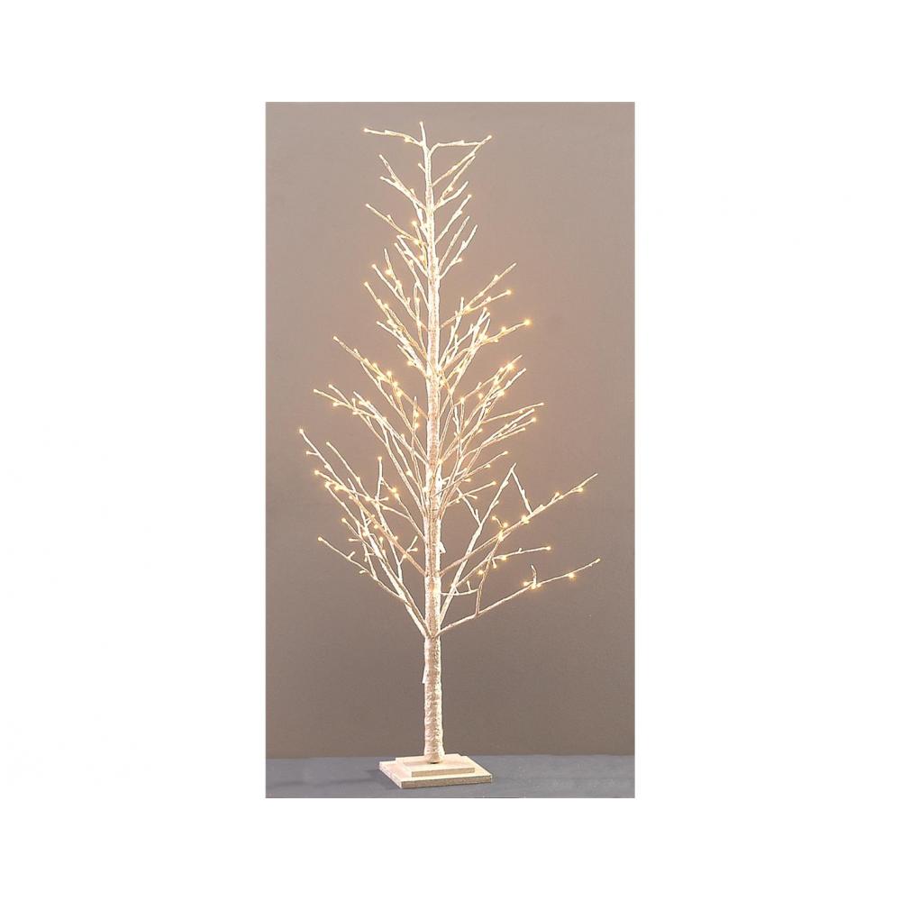 Δέντρο φωτιζόμ.χρυσό 114led/warm white H180cm Plastona 00.11.18809