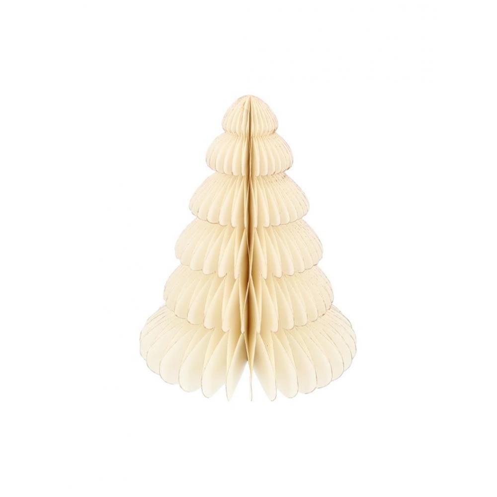 Δένδρο χάρτινο πτυσομ.ROUND εκρού Φ22Η30cm Plastona 012.912439017