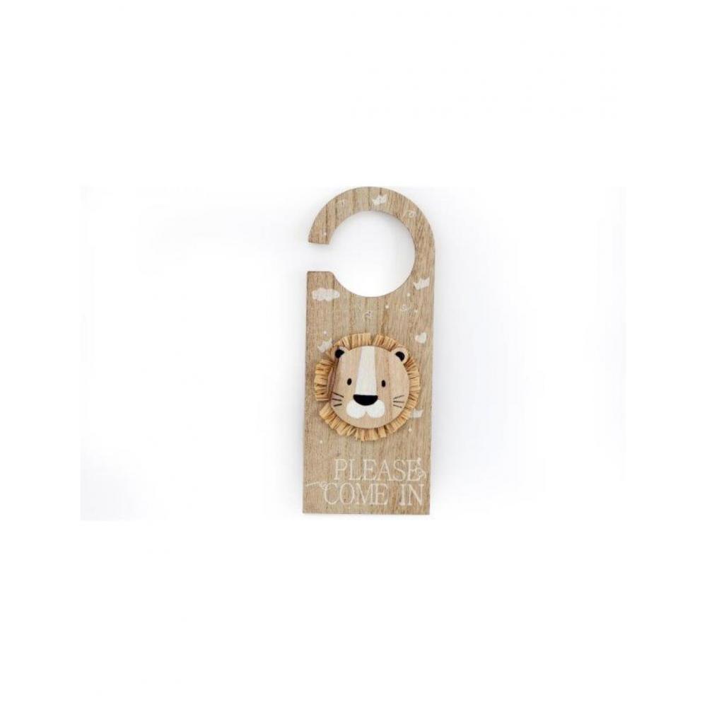 Διακοσμ.πόρτας LION ξυλ.23Χ8,5 Plastona 014.BB0373