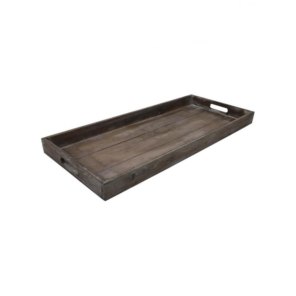 Δίσκος Claudina ξυλιν.καφέ 70Χ30Χ4,5 Plastona 013.813342