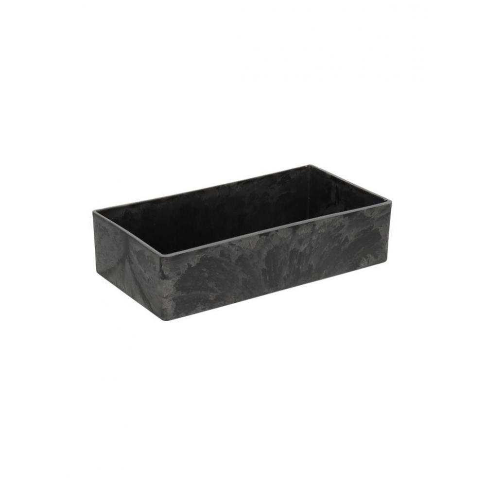 Δίσκος μελαμ.γκρι 20Χ11Η5cm Plastona 012.776400359