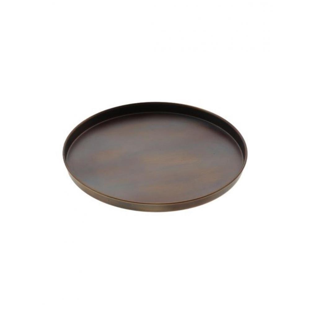 Δίσκος μεταλ.καφέ/χρυσό Φ25Χ2 Plastona 012.862545002
