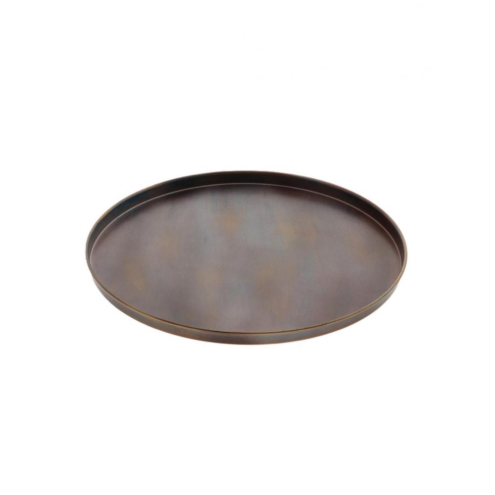 Δίσκος μεταλ.καφέ/χρυσό Φ35Χ2 Plastona 012.862545010