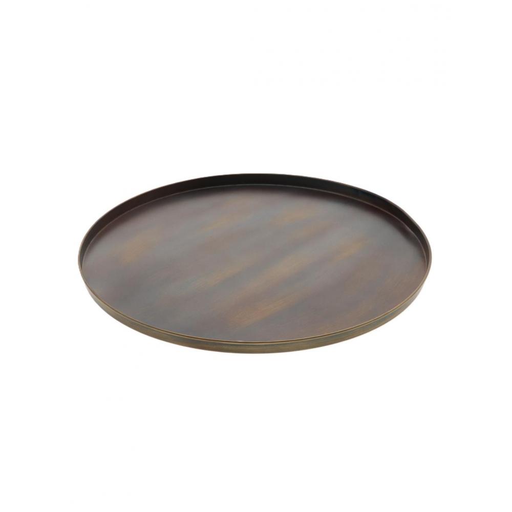 Δίσκος μεταλ.καφέ/χρυσό Φ45Χ2 Plastona 012.862545018