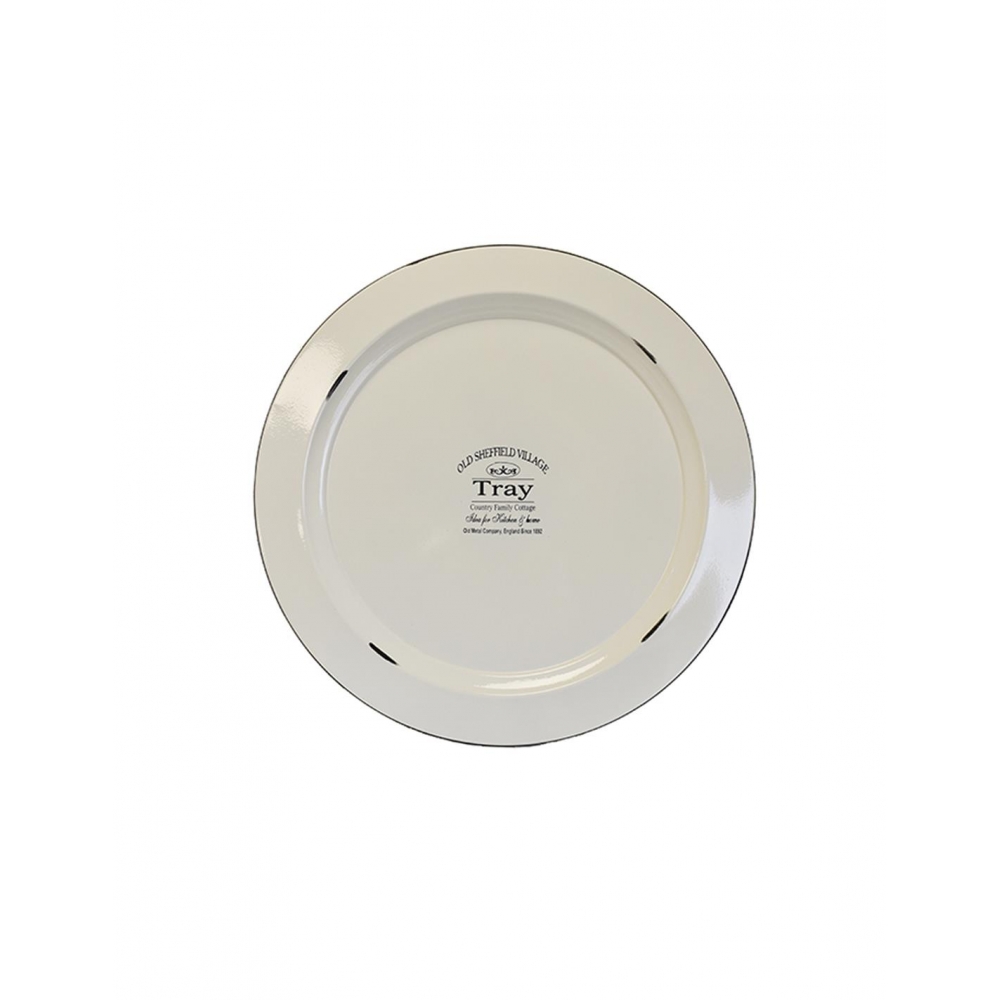 Δίσκος μεταλ.λευκός 45εκ. Plastona 00.03.3929
