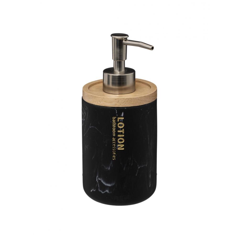 Dispenser κεραμ.με Bamboo μαύρο χρ. 270ml Plastona 07.160939B