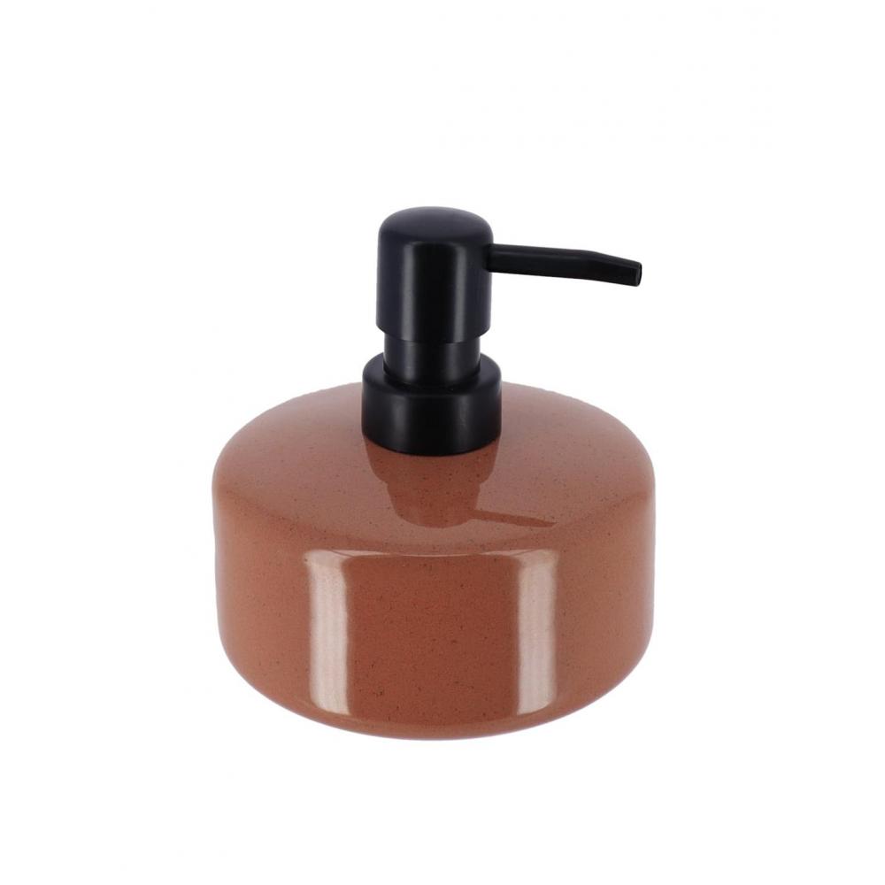 Dispenser κεραμ. mocha 400ml/Φ 11 H 13.5 cm Plastona 06.62132168