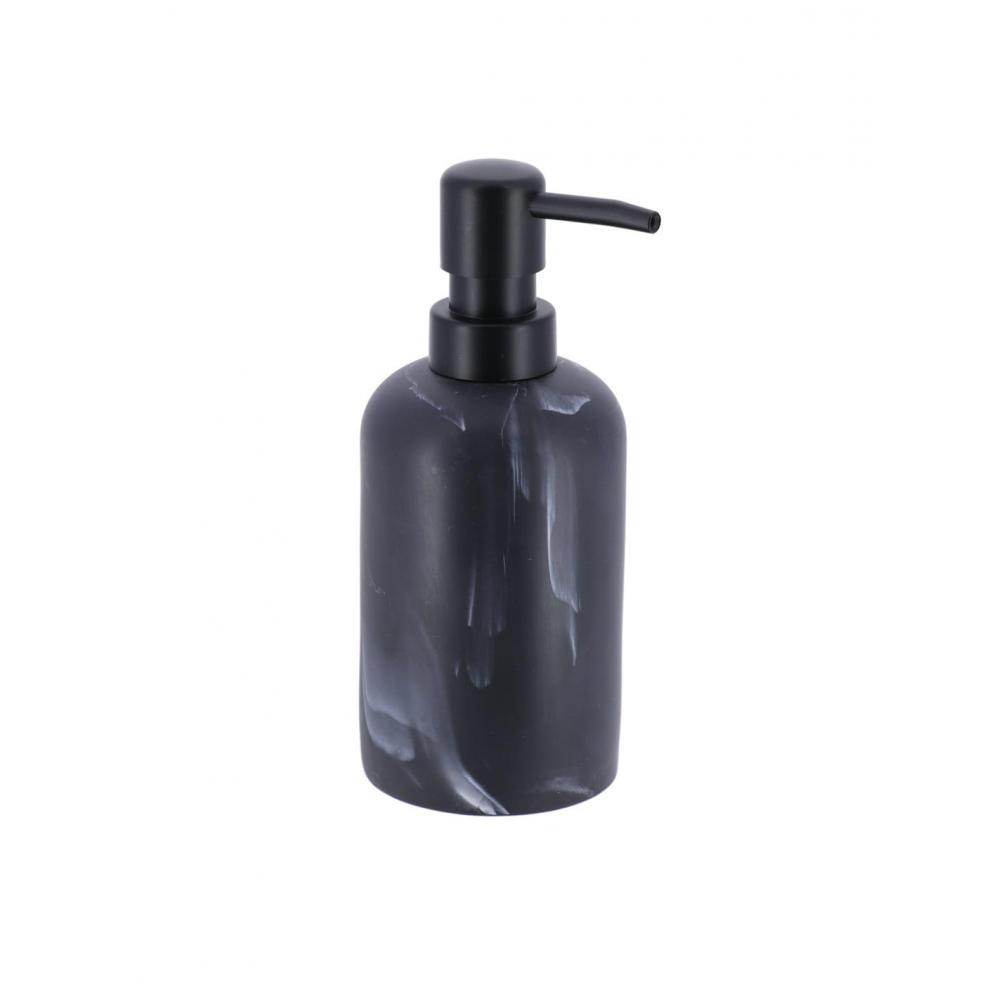 Dispenser marble μαύρο 300ml/7,3x17,5cm Plastona 06.62122761