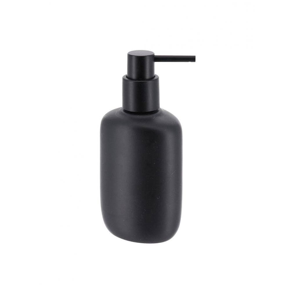 Dispenser μαύρο polyresin 240ml/8x6x17cm Plastona 06.62202103