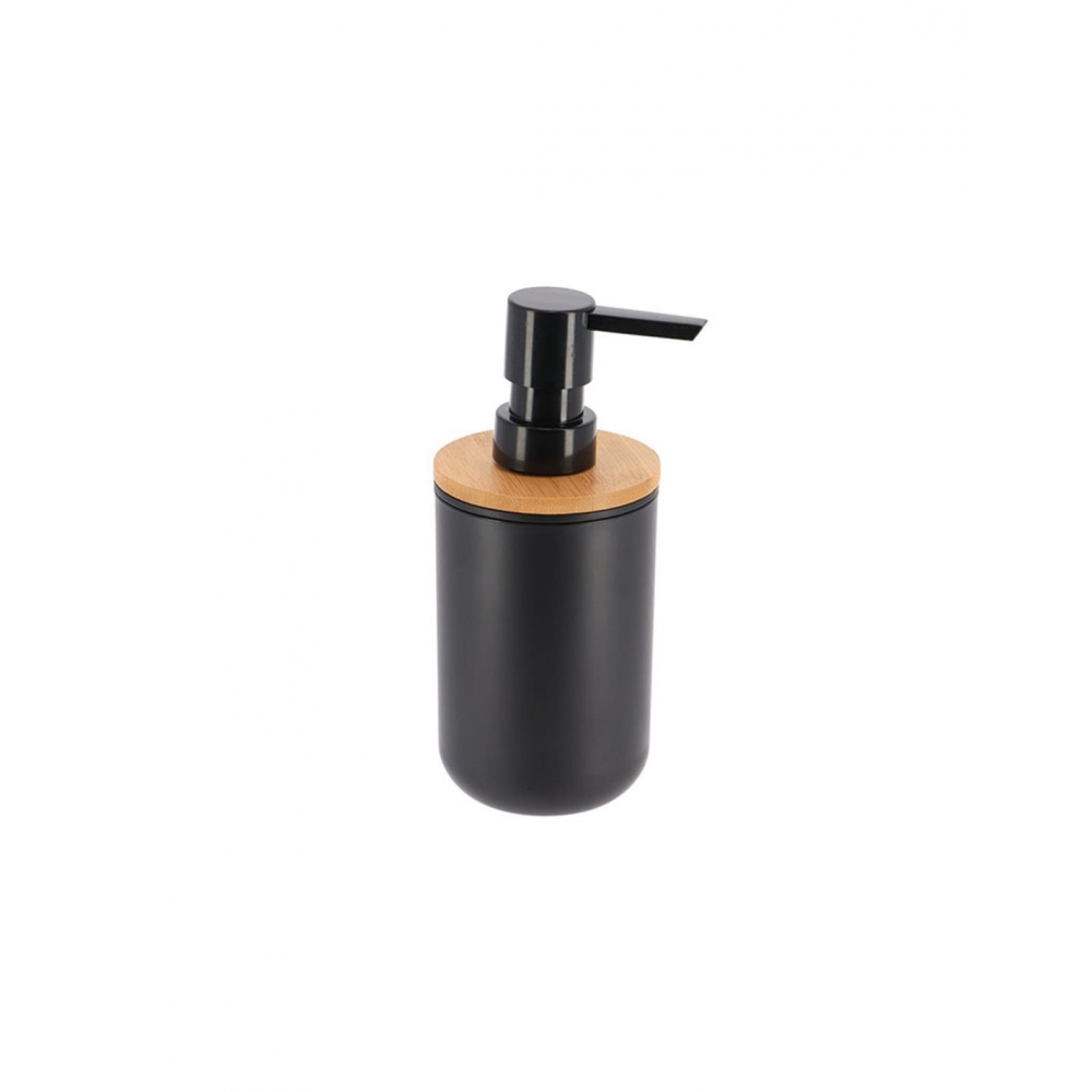 Dispenser πλαστικό μαύρο με bamboo Plastona 06.6274237