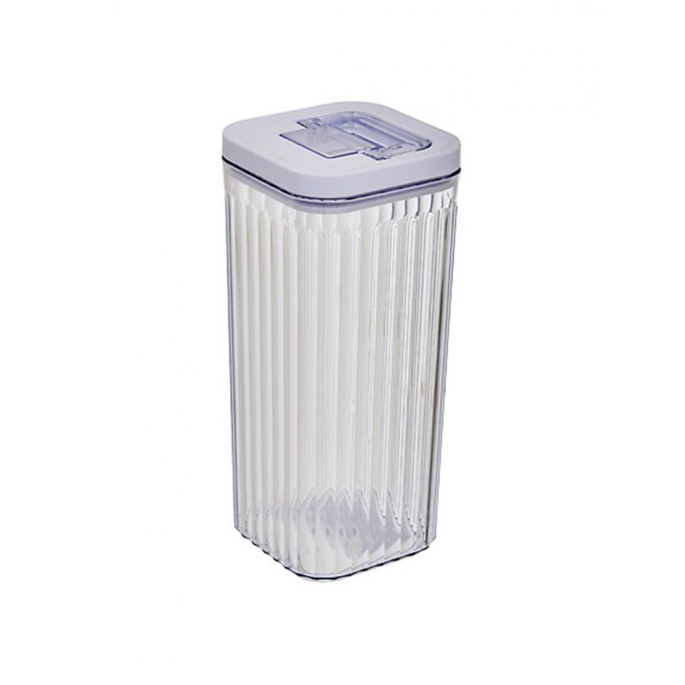 Δοχείο αποθήκευσης τετράγωνο 1,5L10x10x22,5cm Plastona 07.213449