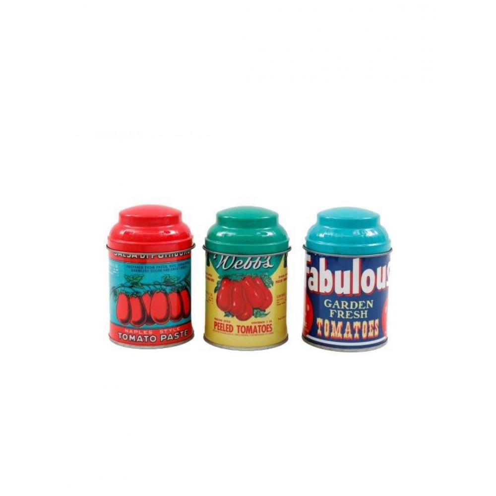 Δοχείο μπαχαρικών 3σχέδια 7x10cm Plastona 014.OR7912