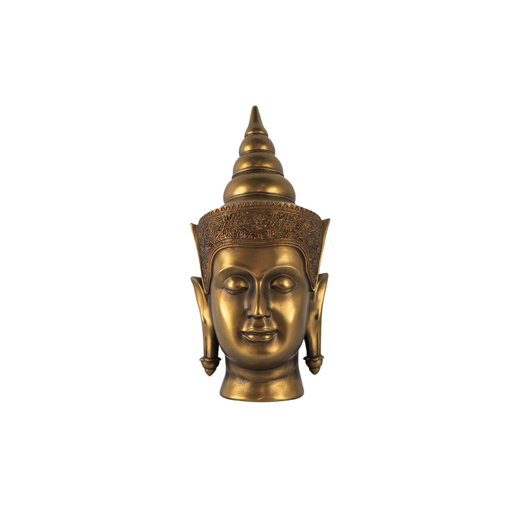 Artekko Buddha Προτομή διακοσμητική Βούδας μεγάλη 16X19X36 Artekko EL78978