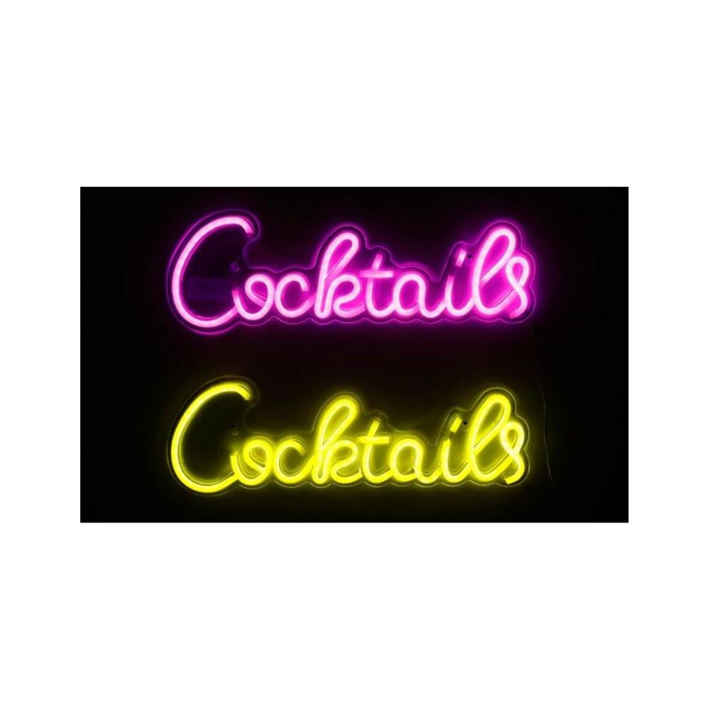 Επιγραφή LED neon COCTAILS 42X14 Plastona 014.EL0981