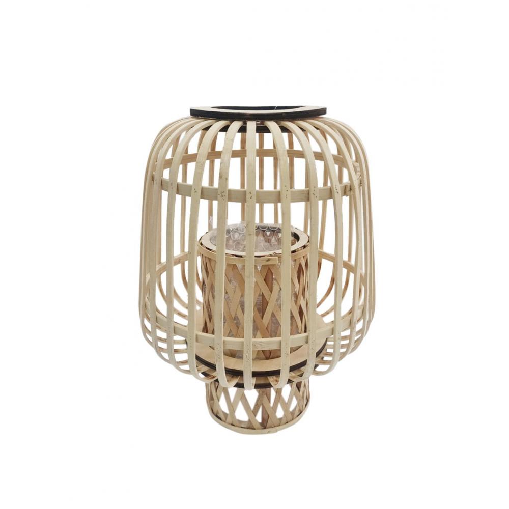 Φανάρι bamboo φυσικό 21,5Χ23/34 Plastona 00.06.61156