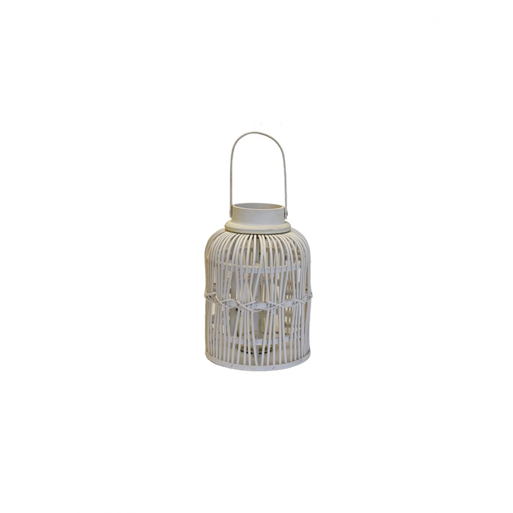 Φανάρι bamboo λευκό 21Χ28/39 Plastona 00.06.61041