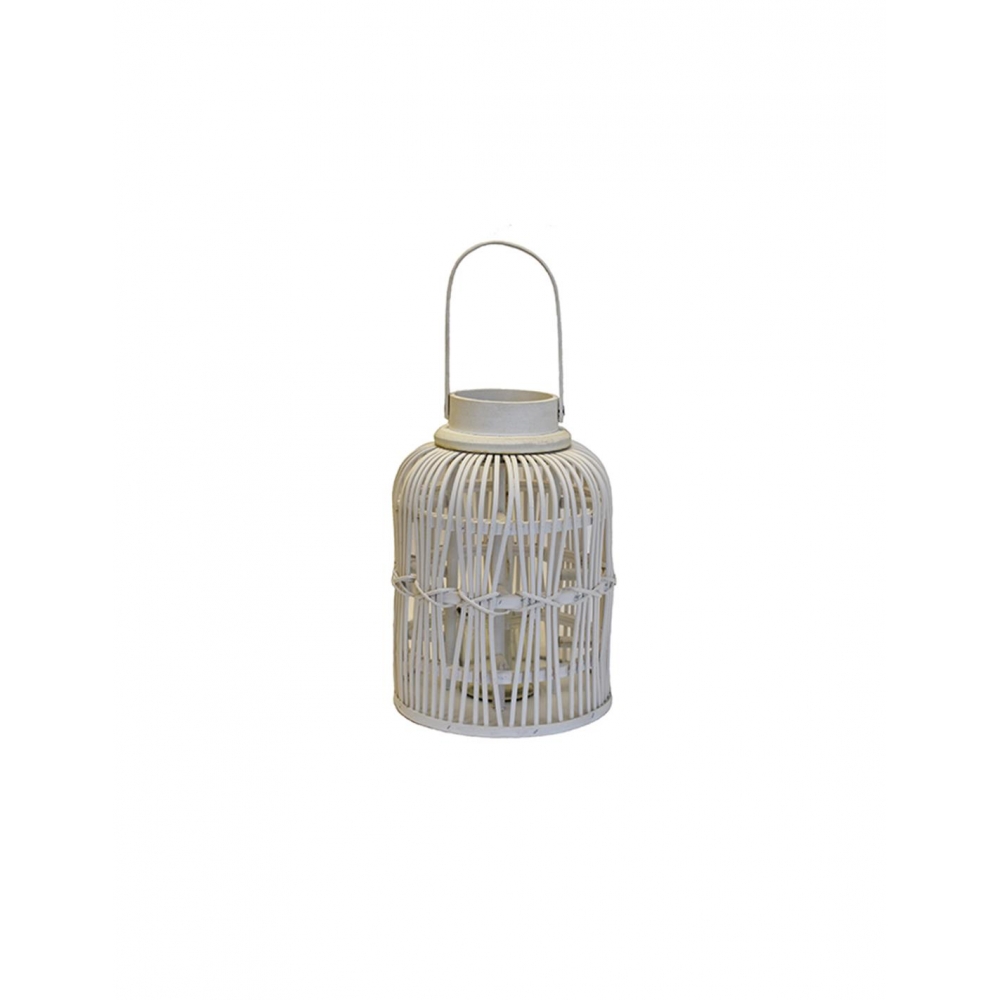 Φανάρι bamboo λευκό 24Χ35/49 Plastona 00.06.61042