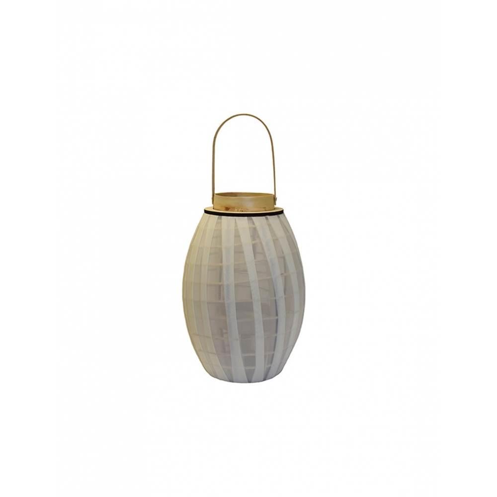 Φανάρι bamboo με συνθ.γάζα εκρού 27Χ40/56 Plastona 00.06.61033