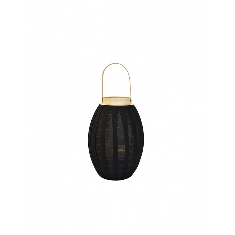 Φανάρι bamboo με συνθ.γάζα μαύρο 23Χ34/48 Plastona 00.06.61035