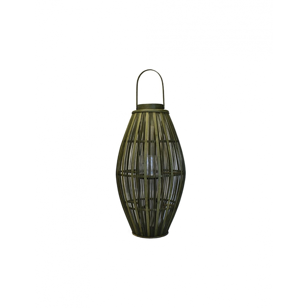 Φανάρι bamboo μπουλ λαδί 38Χ71/89 Plastona 00.06.61040