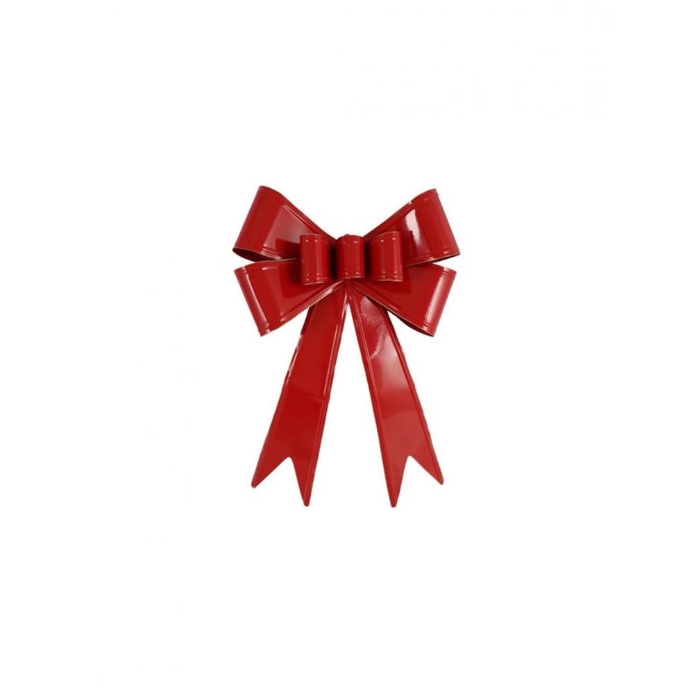 Φιόγκος μεταλλικός κόκκινος 35x8H50,5cm Plastona 013.823464