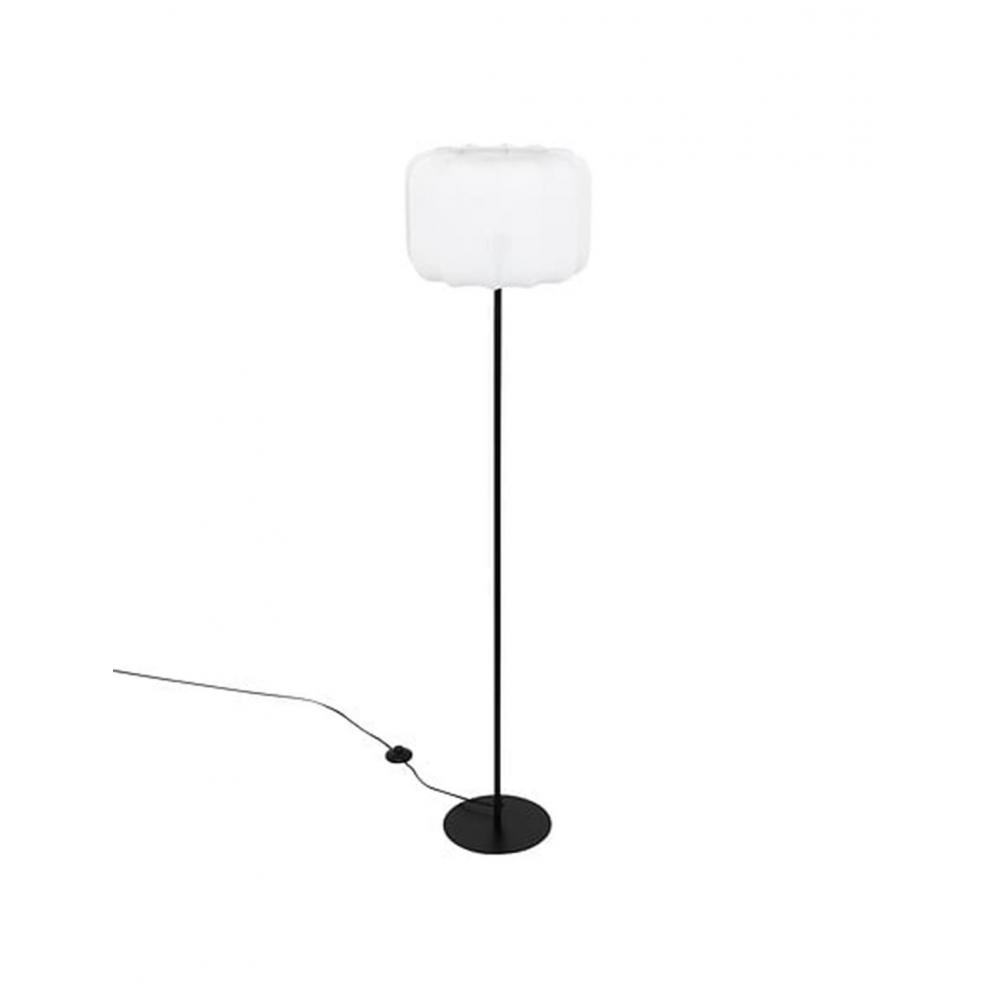 Φωτιστικό δαπέδου λευκό καπέλα Φ37 Η150cm Plastona 07.205953