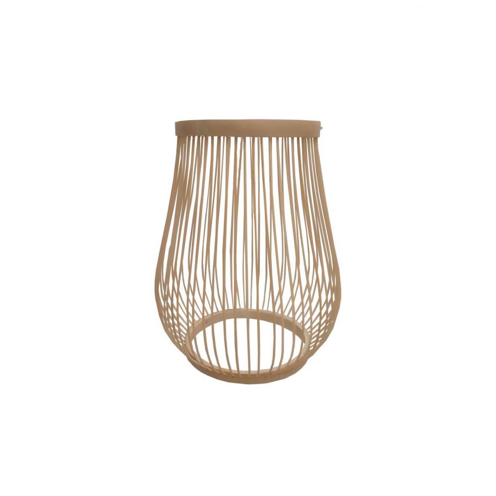 Φωτιστικό καπέλο φυσικό rattan Φ20Χ25 Plastona 00.06.66220