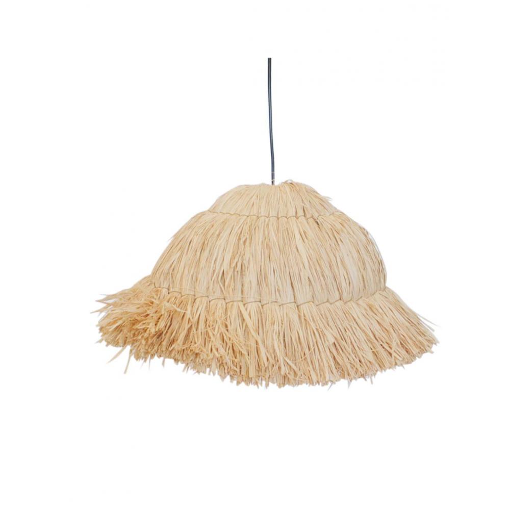 Φωτιστικό οροφής Raffia φυσικό Φ37Η25cm Plastona 00.06.61427