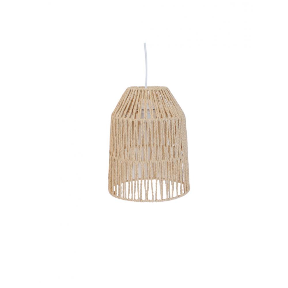 Φωτιστικό οροφής τεχν.Raffia φυσικό Φ22.5X29Η Plastona 00.06.61304