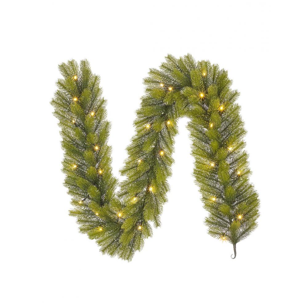Γιρλάντα έλατο με 30LED λαμπάκια/μπαταρία H180cm Plastona 02.1126431