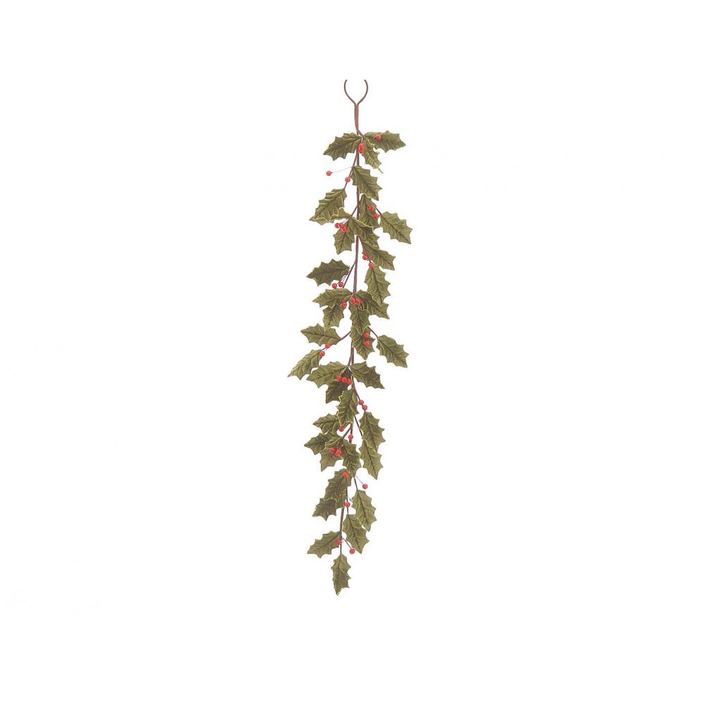 Γιρλάντα γκι με berries 120cm Plastona 00.11.21729